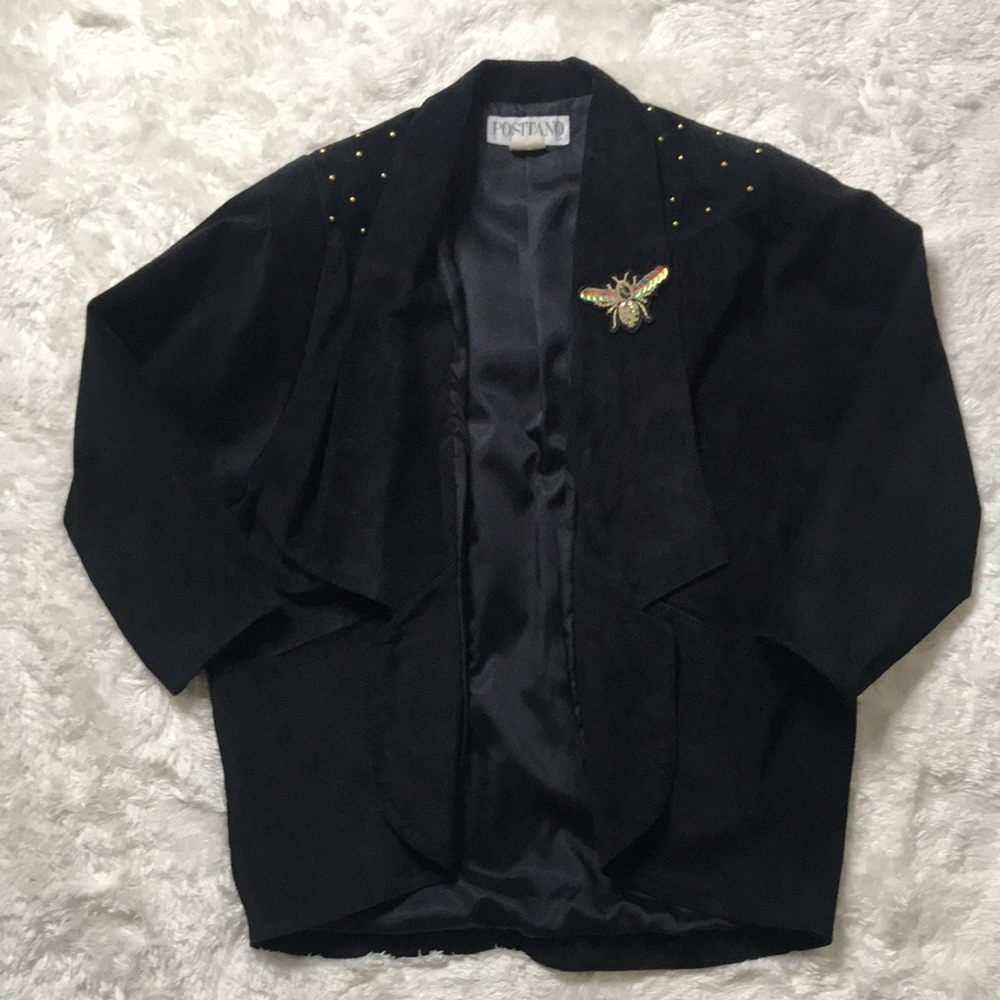 Positano vintage leather pullover jacket - Picture 4 of 7
